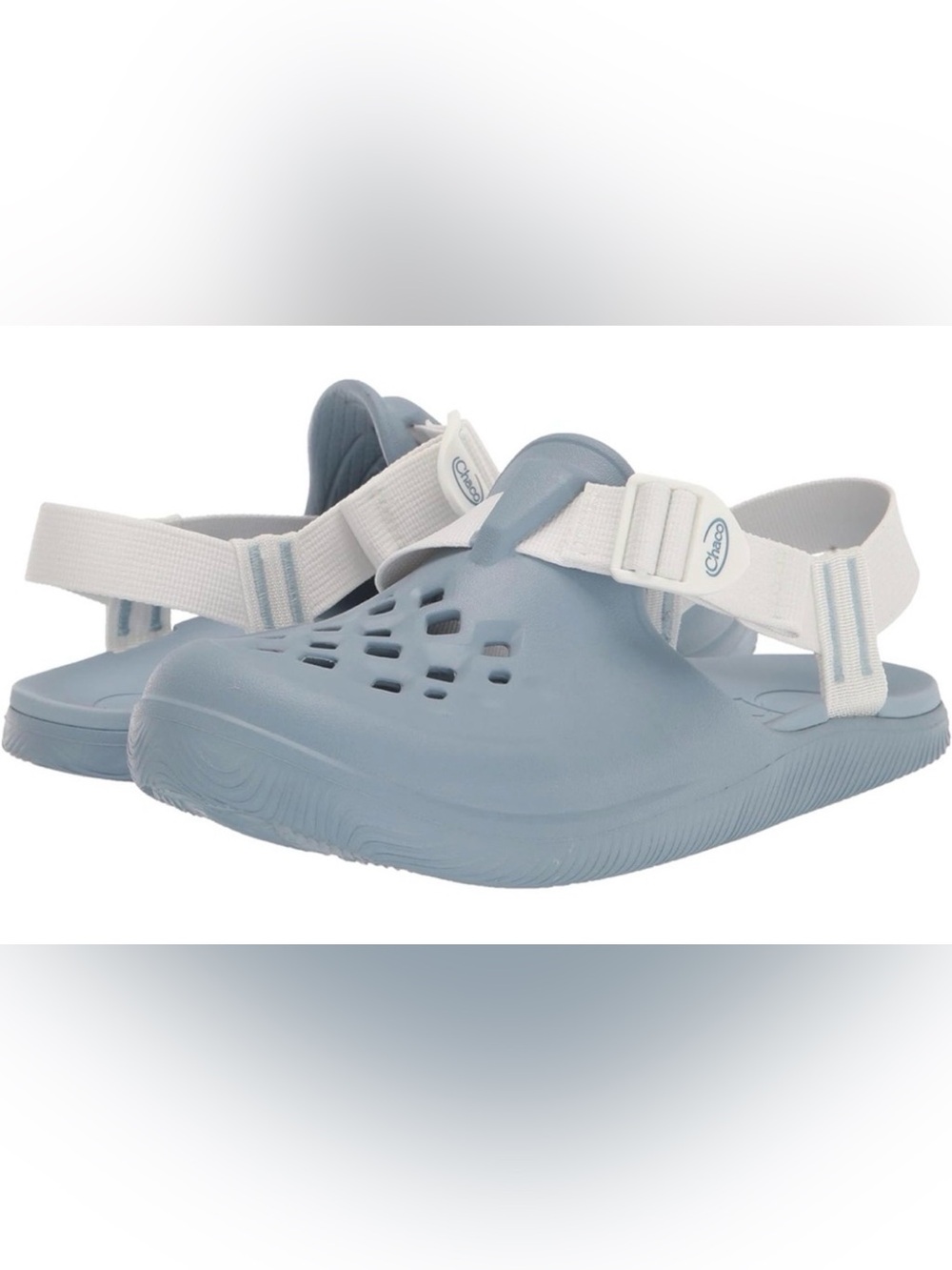 NEW Chaco Chillos Clogs Blue Fog Women's Slip-On Comfort Sandals